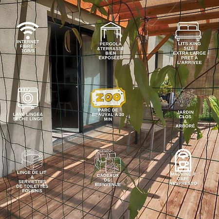 Le Logis D'Emeric Avec Paisible Jardin Clos&Arbore Лош Экстерьер фото